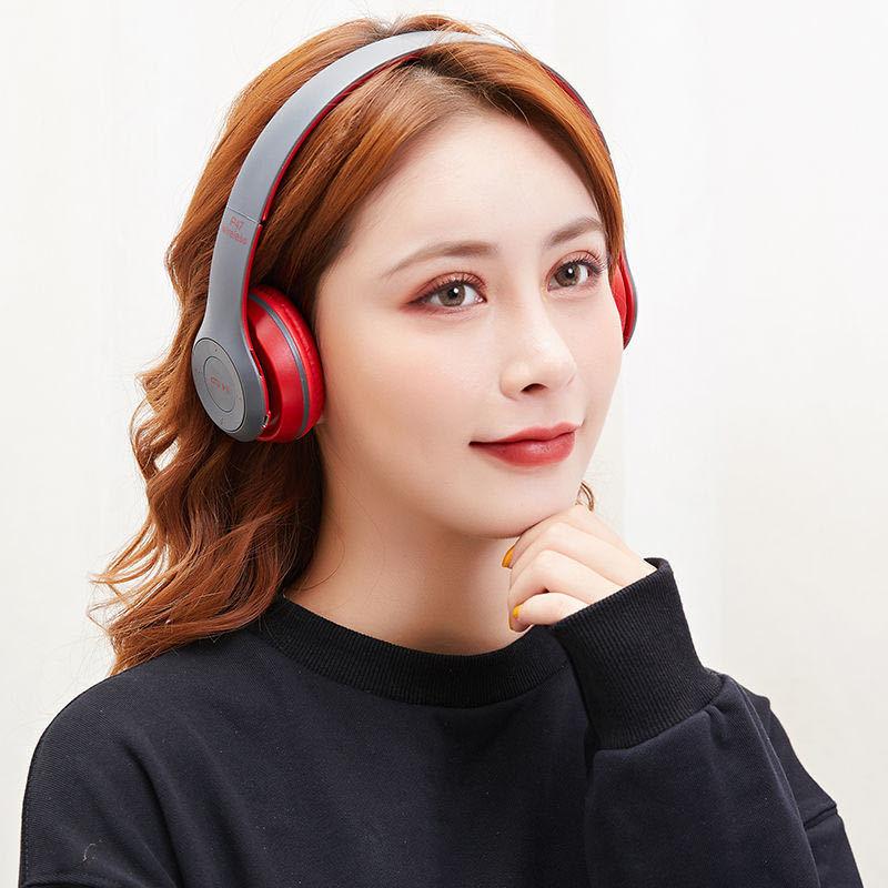 Tai Nghe Không Dây Loại Bỏ Tiếng Ồn Bluetooth Tai Nghe Hifi Bass Chơi Game Đầu Tai Nghe Chụp Tai Kèm Mic Cho Xiaomi Tế Bào Máy Tính Bảng