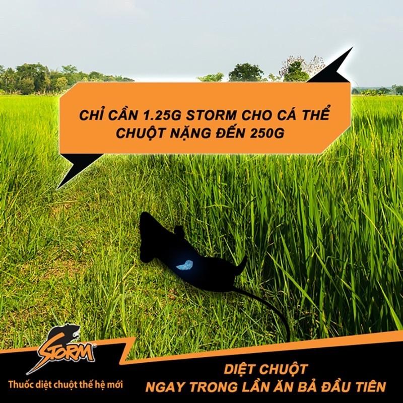 Thuốc Diệt Chuột Thế Hệ Mới Storm ( 1 gói 20 viên )