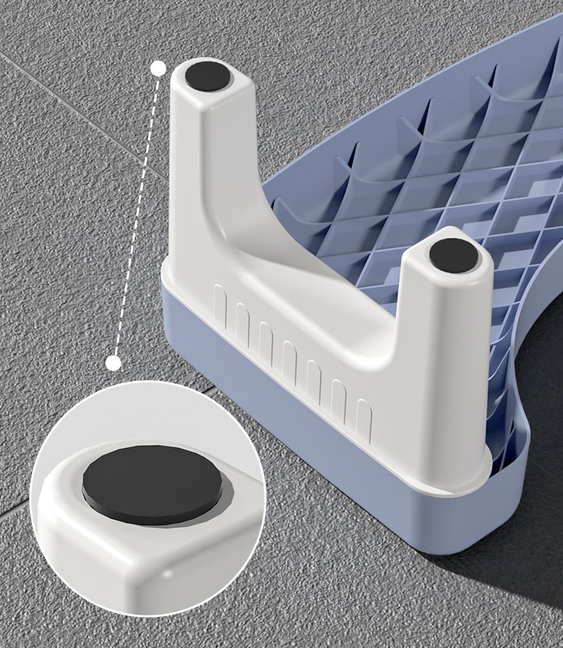 Ghế kê chân đi toilet tạo góc nghiêng 35 độ dễ dành đi vệ sinh hơn (giao màu ngẫu nhiên)