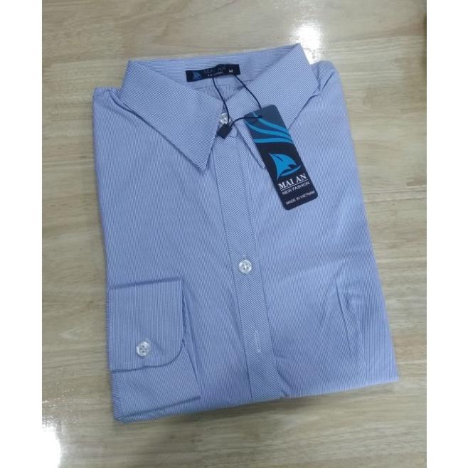 Sơ mi kẻ sọc tay dài