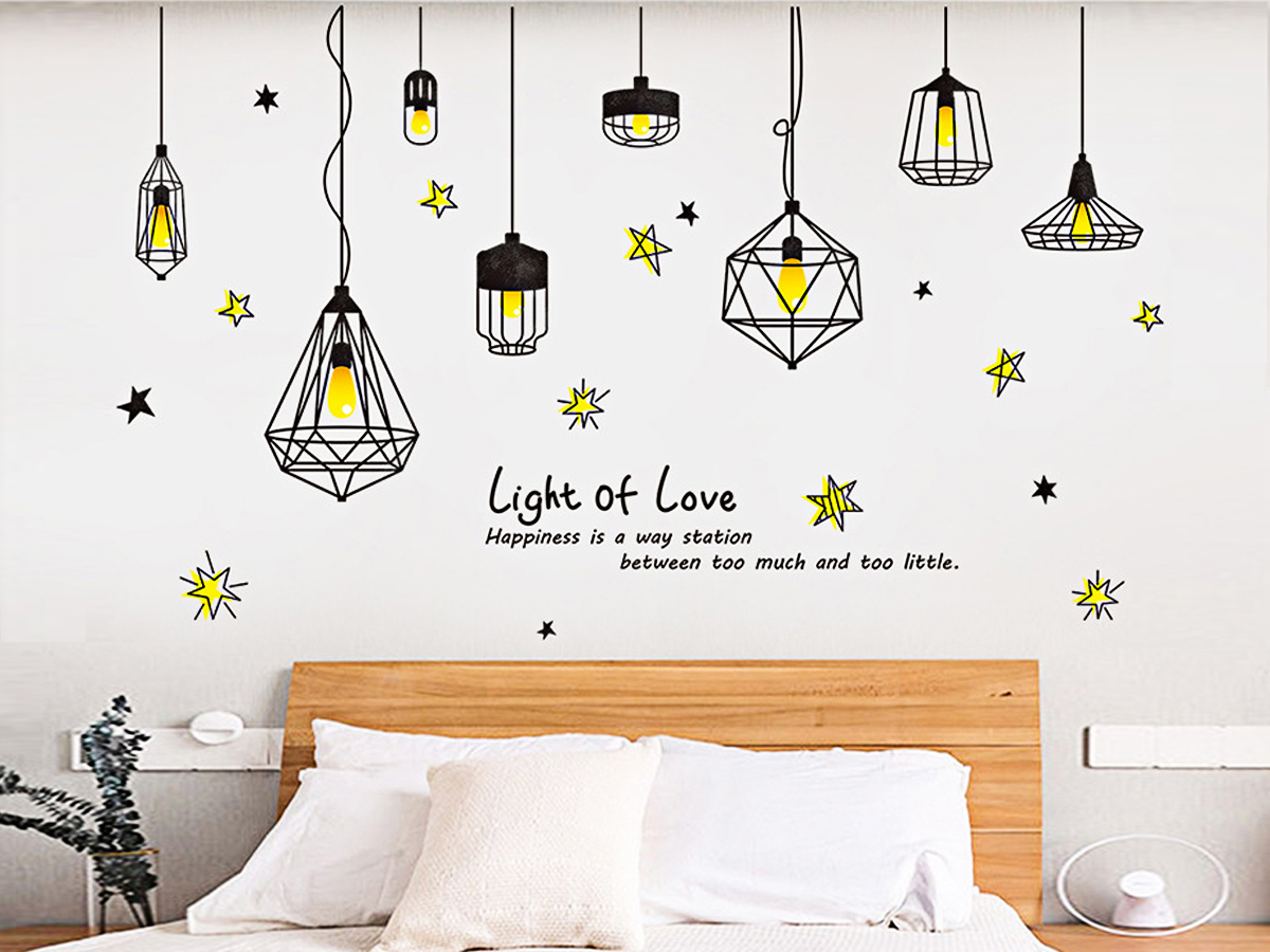 ĐÈN TREO VÀNG ĐEN MỚI