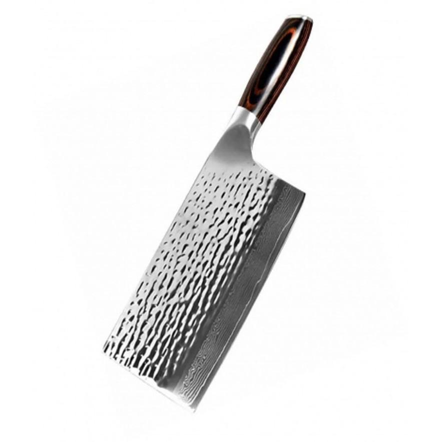 DAO - DAO BẾP NHẬT BẢN USUBA THÉP DAMASCUS MÃ KDT113 nt topcomshop vn