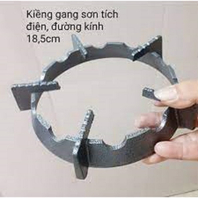 Kiềng gang có chắn gió bếp ga siêu bền