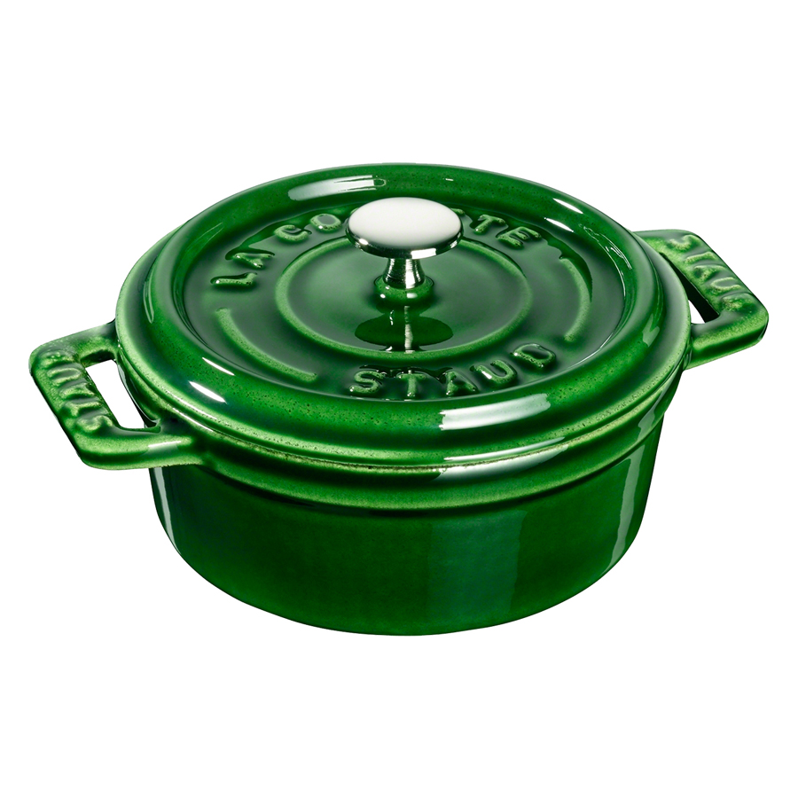 Nồi Tròn Staub 10cm – Màu Xanh Rêu