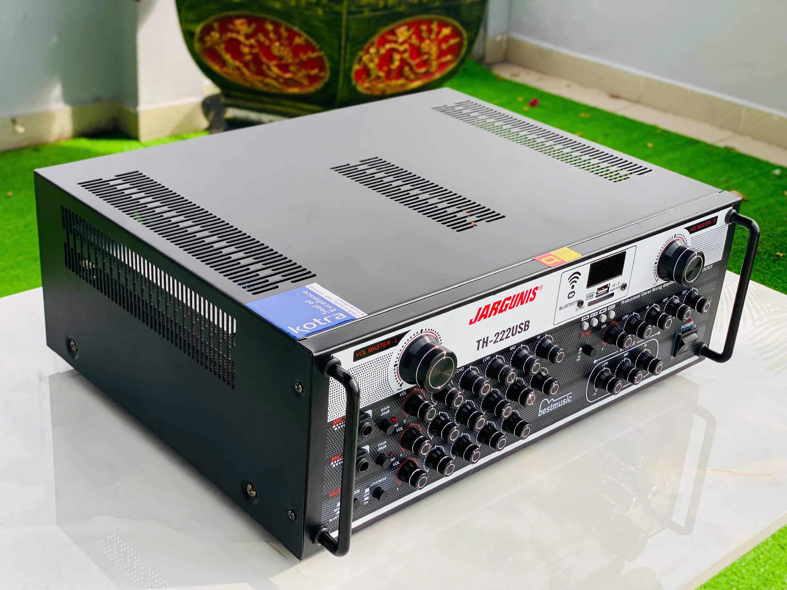 Amply Kỹ Thuật Số Chất Lượng Cao MTMAX TH 222USB, Công Suất 900W Mạnh Mẽ, Chuyên Dùng Hát Karaoke, Các Sự Kiện Lớn, Hàng Chính Hãng