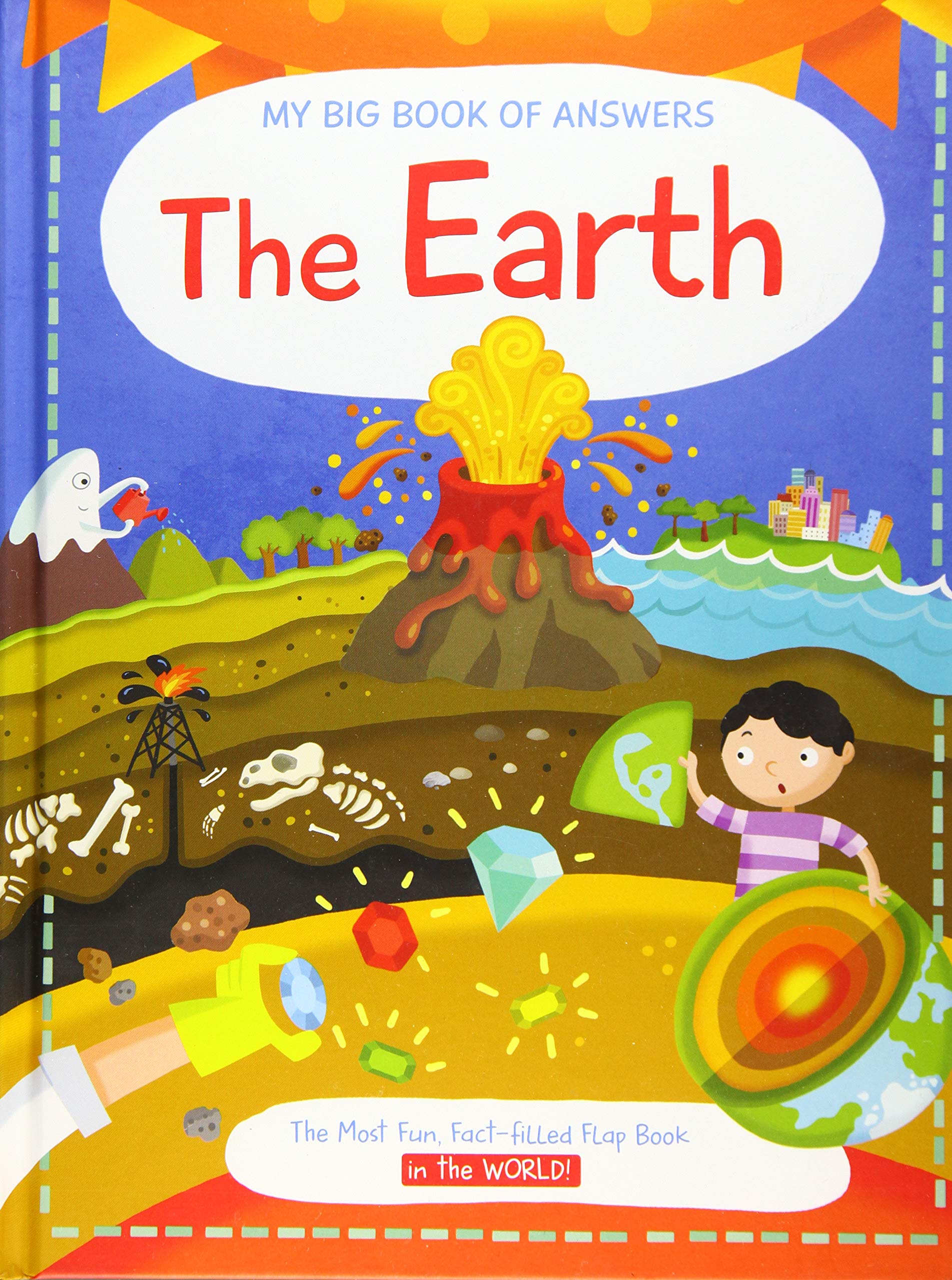 Sách thiếu nhi Tiếng Anh: My Big Books Of Answers The Earth