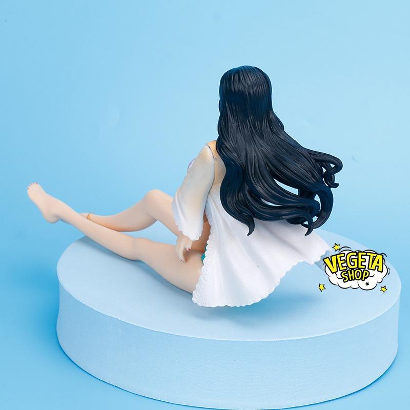 Mô hình One Piece - Nico Robin sexy quyến rũ xinh đẹp dễ thương tạo dáng ngồi duỗi chân - Dài 19cm Cao 11cm