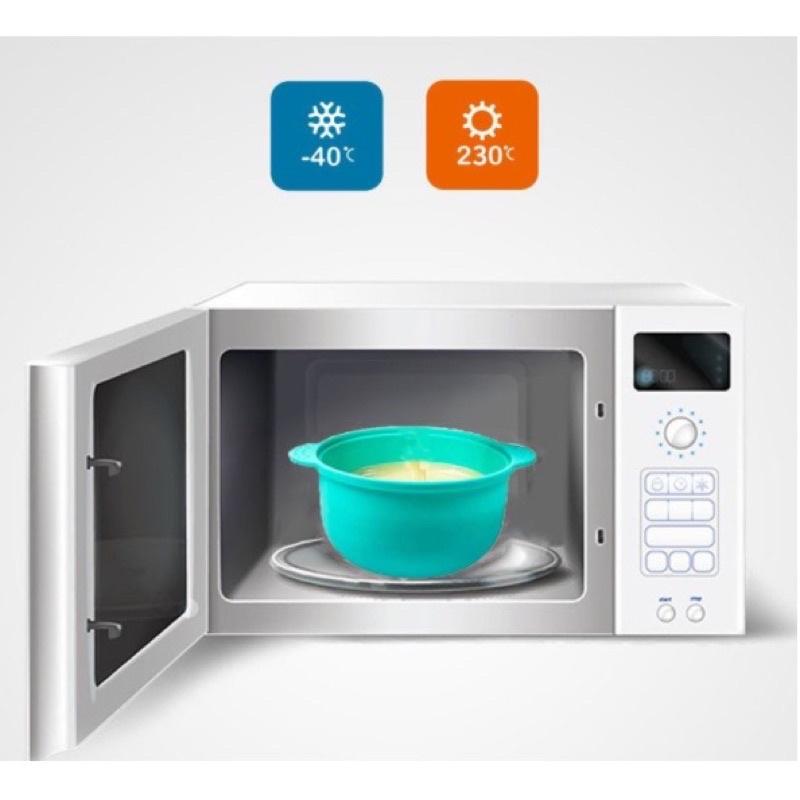 Bát silicon dùng cho nồi nấu sáp chịu nhiệt chống dính tốt