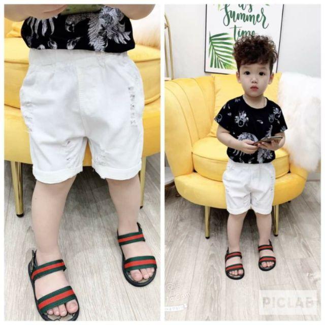 (size 18-33kg)Quần Kaki đùi Cho Bé