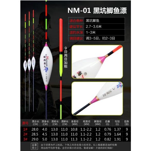 Phao câu cá nano, câu đơn câu đài màu trắng họa tiết hồng câu cá nhạy, có đủ thông số mã NM