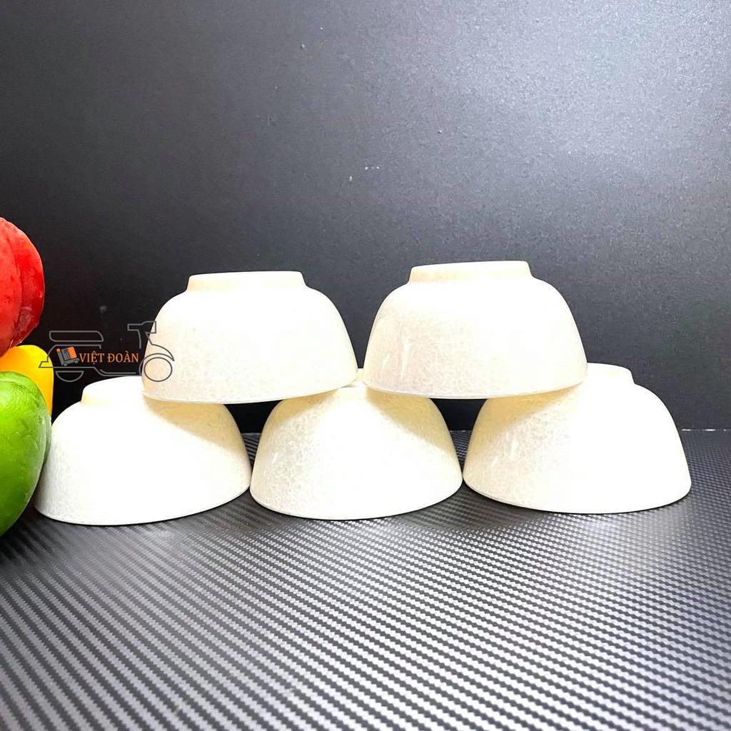 CHÉN BÁT CƠM VÂN ĐÁ - NHỰA MELAMINE cao cấp. COMBO 2/ 5/ 10 CHÉN. Sản xuất đạt QUATEST3, EUROFINs, QUACERT, SGS. Cam kết