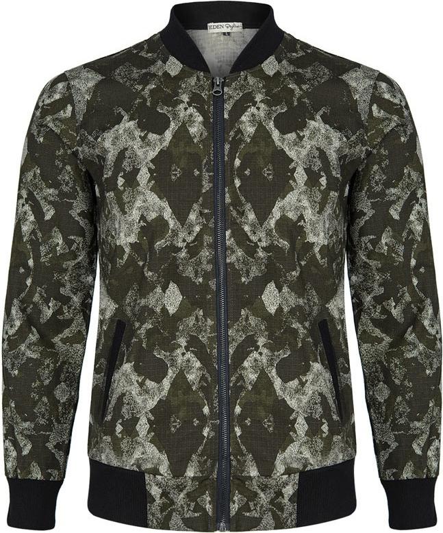 Áo khoác nam bomber họa tíết
