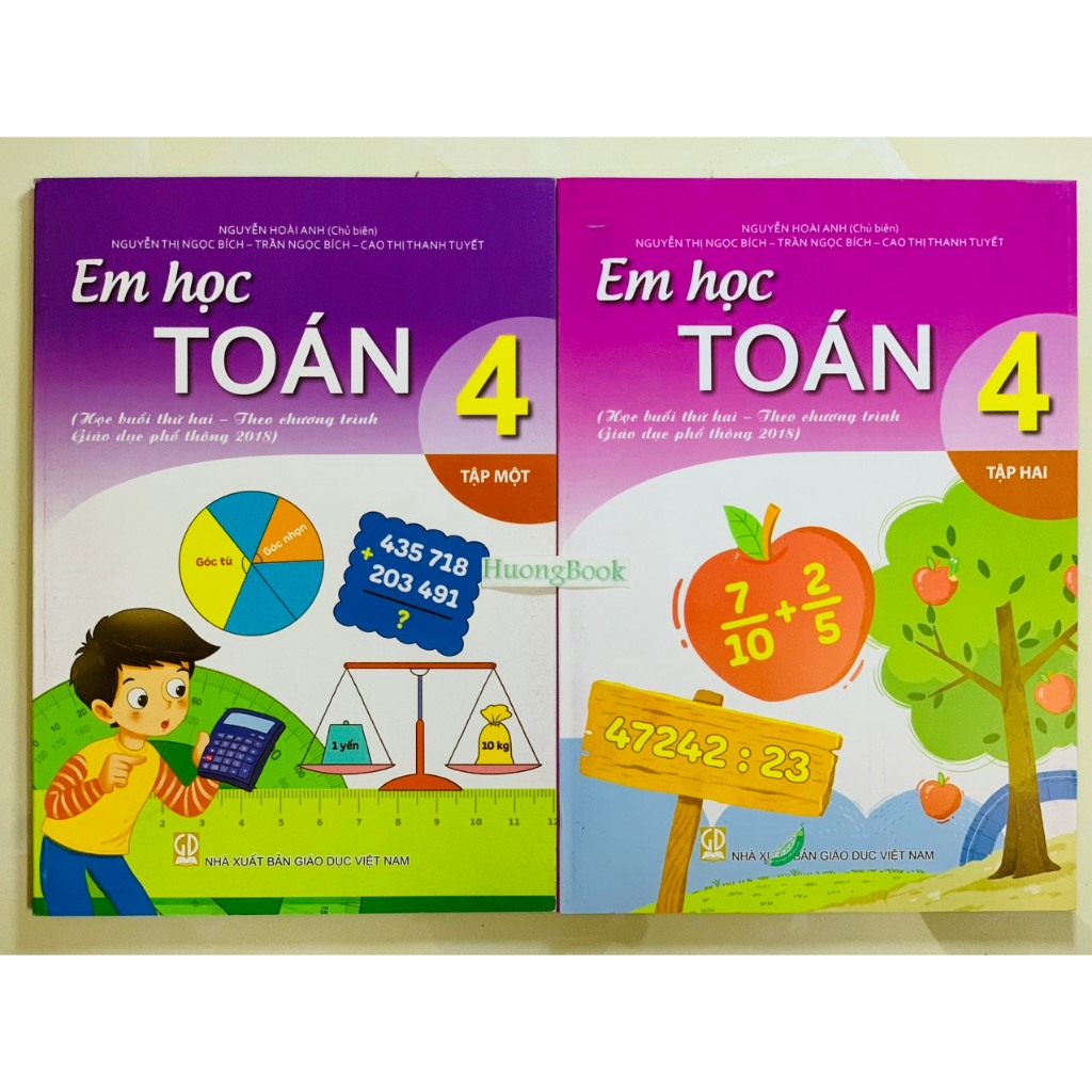 Sách - Em học toán 4 - tập 2