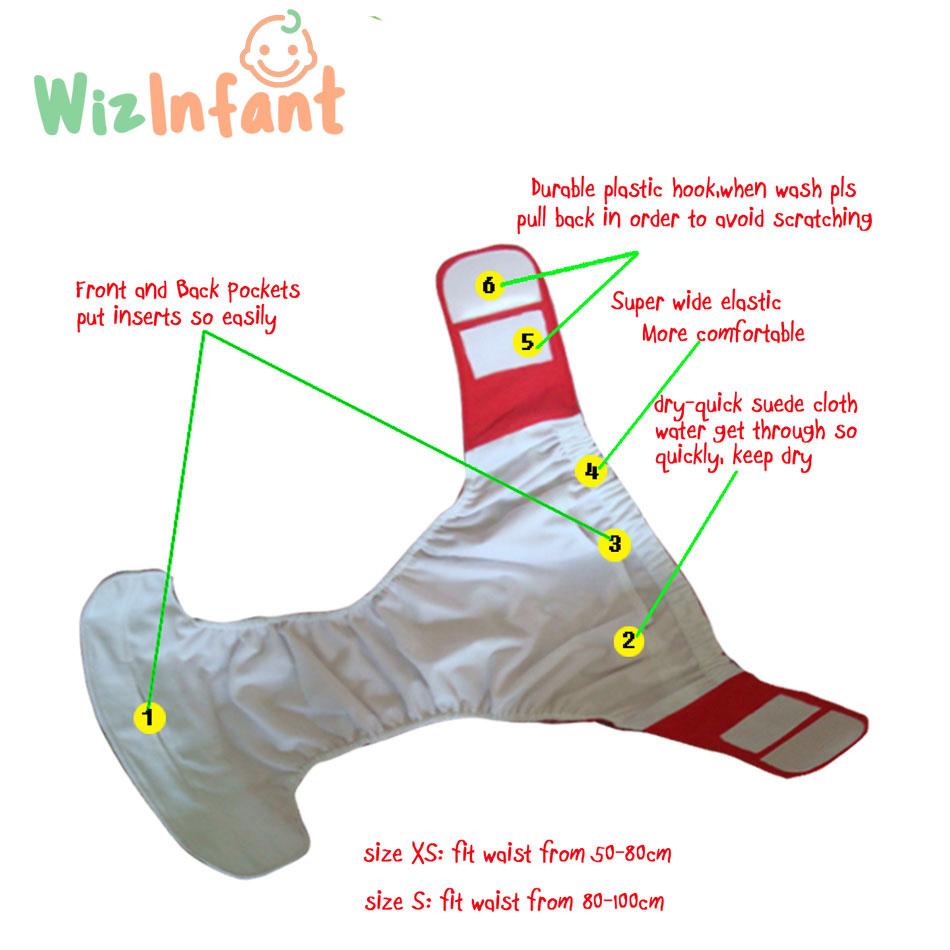 Wizinfant Tã Vải Cho Người Lớn Trẻ Em Ông Bà, Có Thể Giặt Và Tái Sử Dụng.