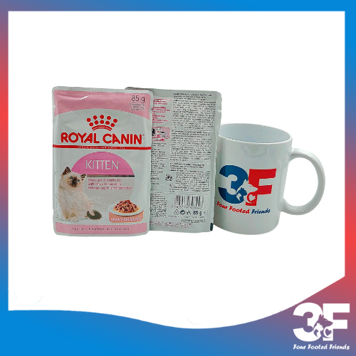 Pate Thức Ăn Ướt Dạng Sốt Dành Cho Mèo Con Từ 4-14 Tháng Tuổi Royal Canin Kitten - Gói 85g