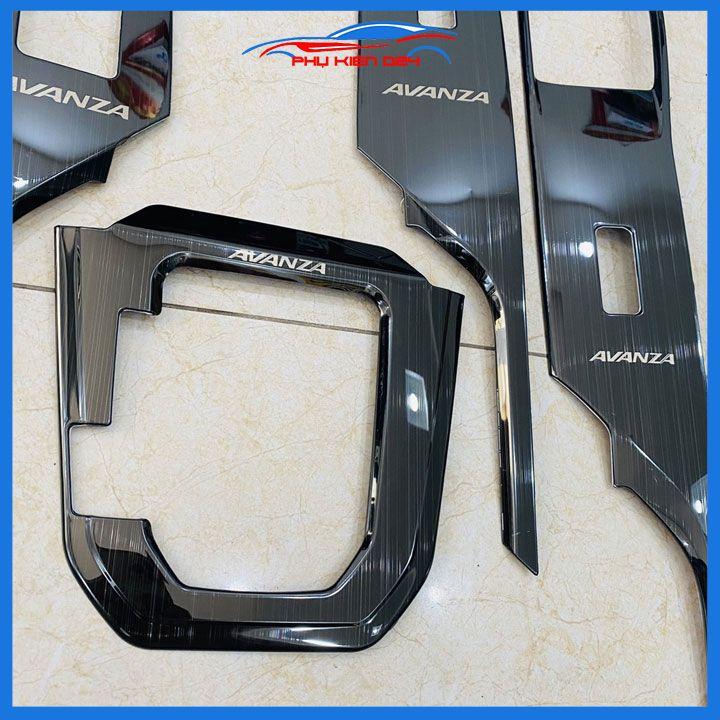 Ốp nội thất cho xe ô tô Avanza 2022-2023 vân Titan bảo vệ chống trầy xước và làm đẹp xe