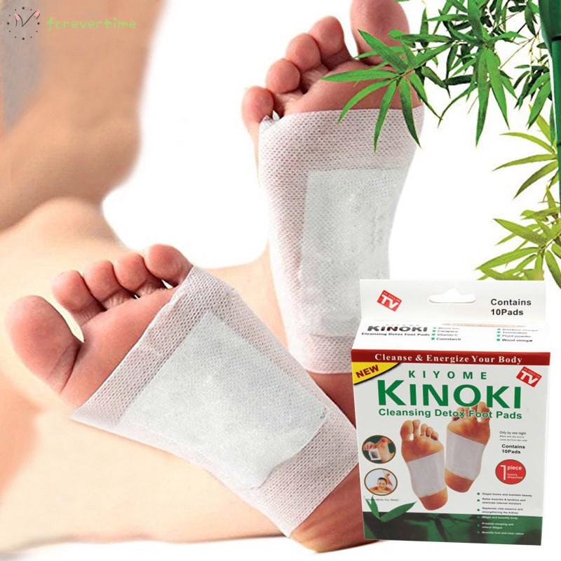 Bộ 10 Miếng Dán Thải Độc Chân KINOKI (10 miếng /1 hộp)