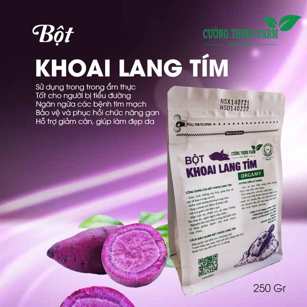 Mì Rau Củ Kiểm Định 100% Nguyên Chất ORGAMY Vị Khoai Lang Tím Túi 280g