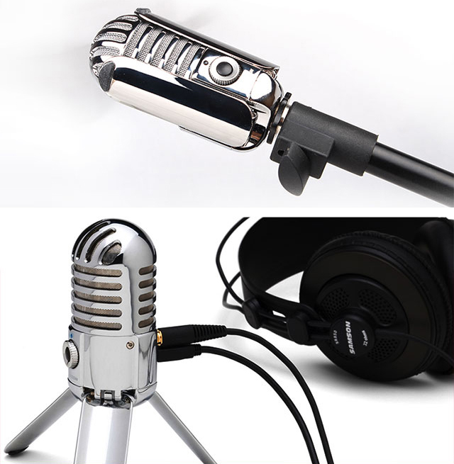 Micro Thu Âm USB - Samson Meteor Mic - Hàng chính hãng