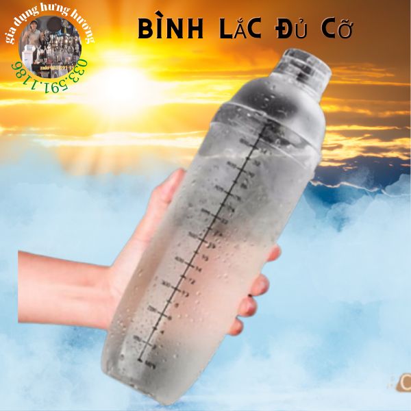 Bình lắc shaker 1000ml loại tốt