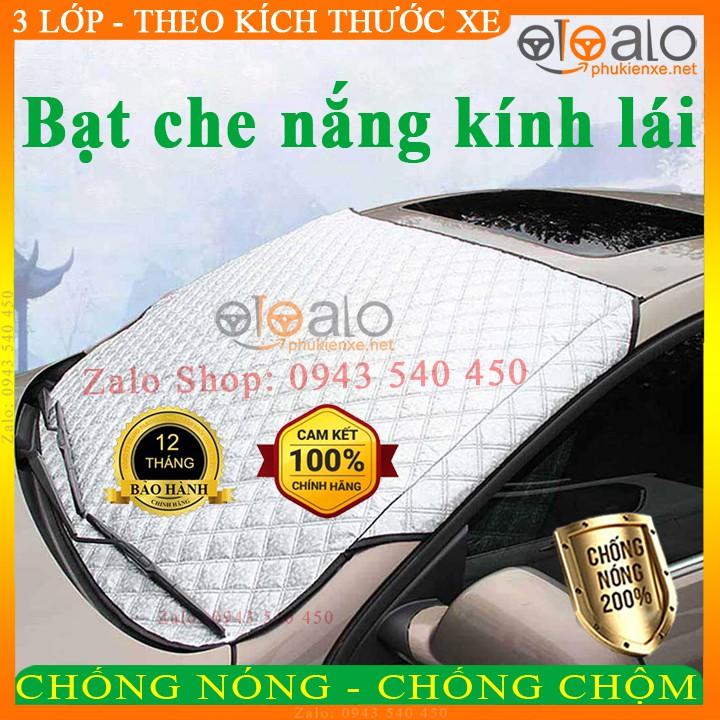 Tấm che chắn nắng kính lái ô tô Toyota Fortuner CAO CẤP 3 Lớp Chắn Nắng Cản Nhiệt