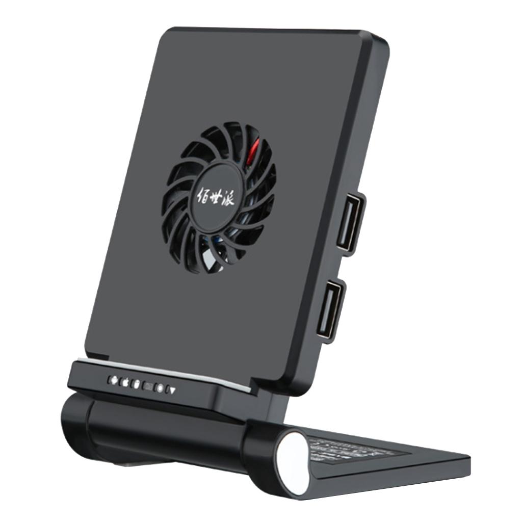 One Handed Gaming Keyboard Mouse Cooling Bracket With Phone Holder