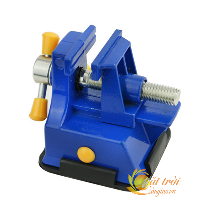 Ê tô để bàn mini đế hút, hít bàn