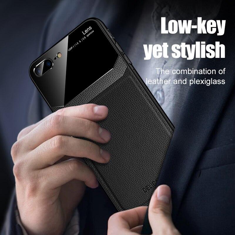 Ốp Lưng Da Pu Chống Sốc Dùng Cho Iphone 11 Pro Xs Max Xr X 6 6s 7 8 Plus