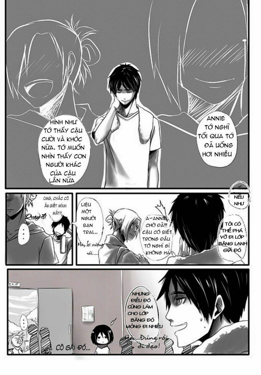 đại chiến titan - doujinshi về cuộc tình tay 4 chapter 1 5