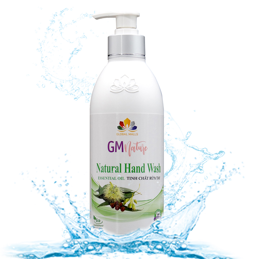 Tinh Chất Rửa Tay Tinh Dầu GMnature 300ml- 100% Thiên Nhiên