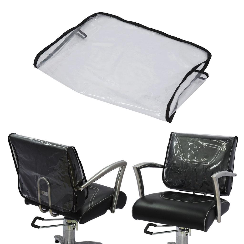 4x Hairdressing Chair Back Covers Salon Beauty Plastic Cover Protective