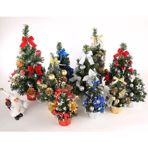 Cây Thông Trang Trí Noel 20Cm Để Bàn Trang Trí Giáng Sinh