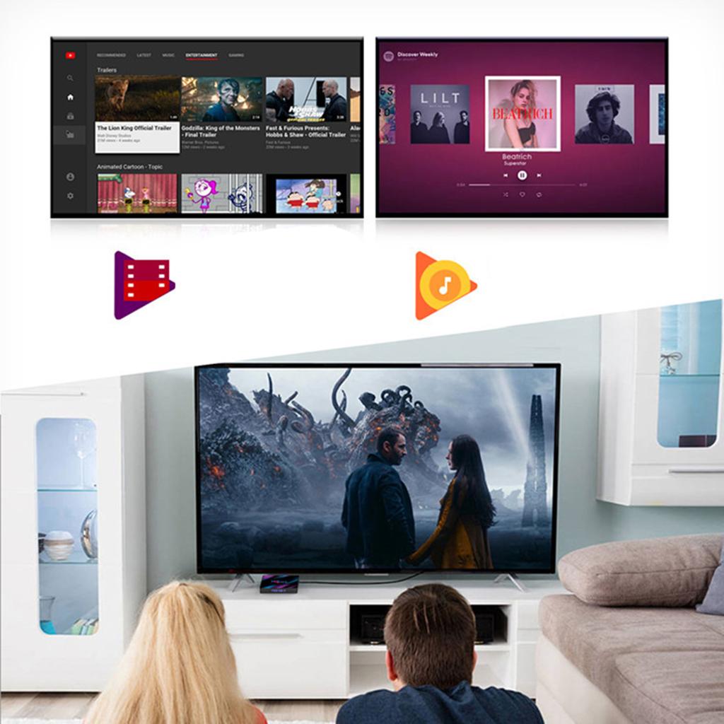 Smart 9.0 4GB 32GB 64GB Media Player 4K Google EU