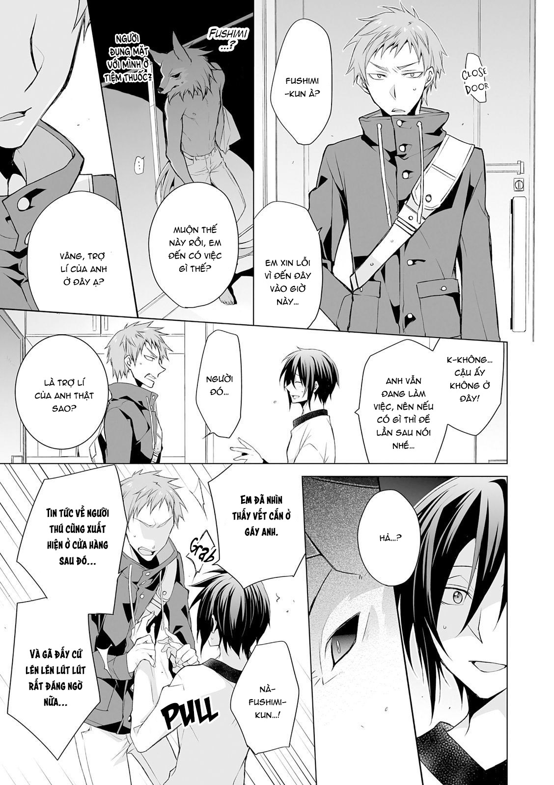 anh chàng người sói và tiểu thuyết gia lập dị chapter 3.2 8