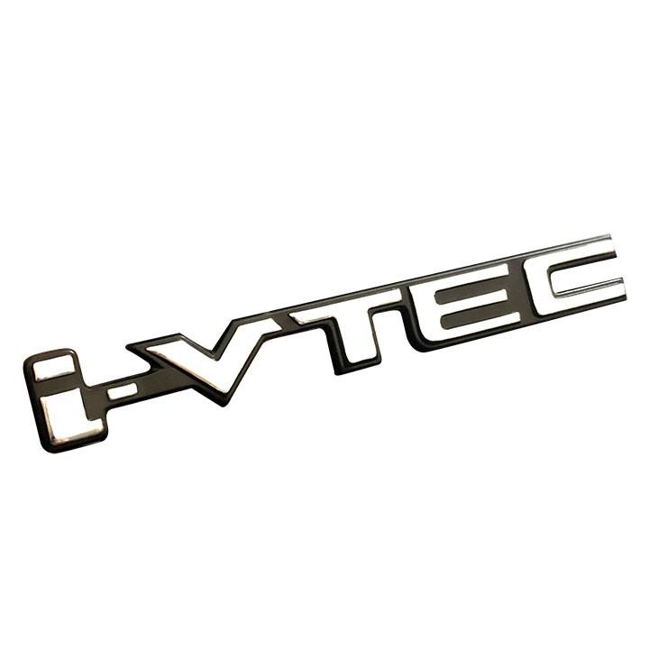 Tem Logo chữ nổi i -Vtec dán đuôi xe