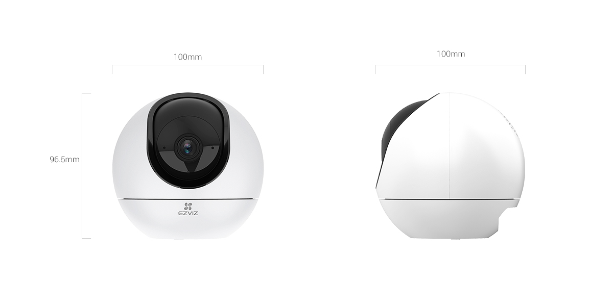 Camera Wifi quay quét 2K, tích hợp AI EZVIZ C6 4MP - Hàng chính hãng