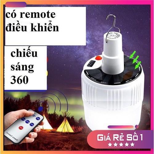 ĐÈN TÍCH ĐIỆN ĐÈN NĂNG LƯỢNG MẶT TRỜI, CÓ ĐIỀU KHIỂN TỪ XA, Công Suấ 100W, 5 Chế Độ Sáng, hỗ trợ sạc USB