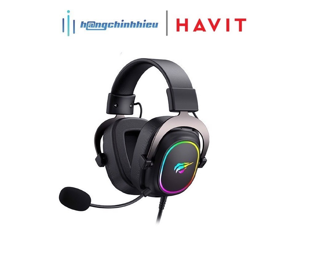 Tai nghe Havit H2002P Gaming RGB USB 7.1 Hàng chính hãng