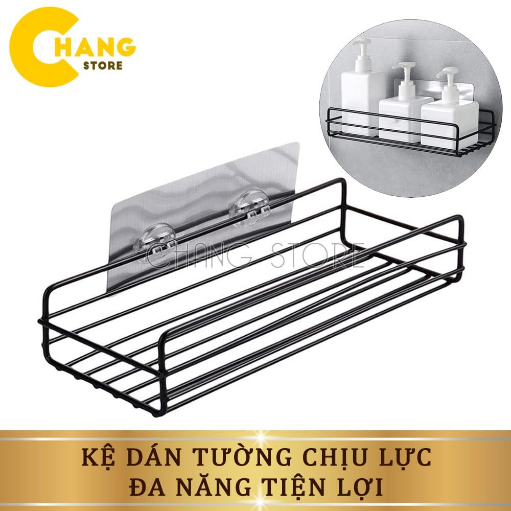 Kệ Dán Tường Nhà Bếp, Nhà Tắm Siêu Chắc Chắn Chịu Lực Tốt Đa Năng Tiện Lợi