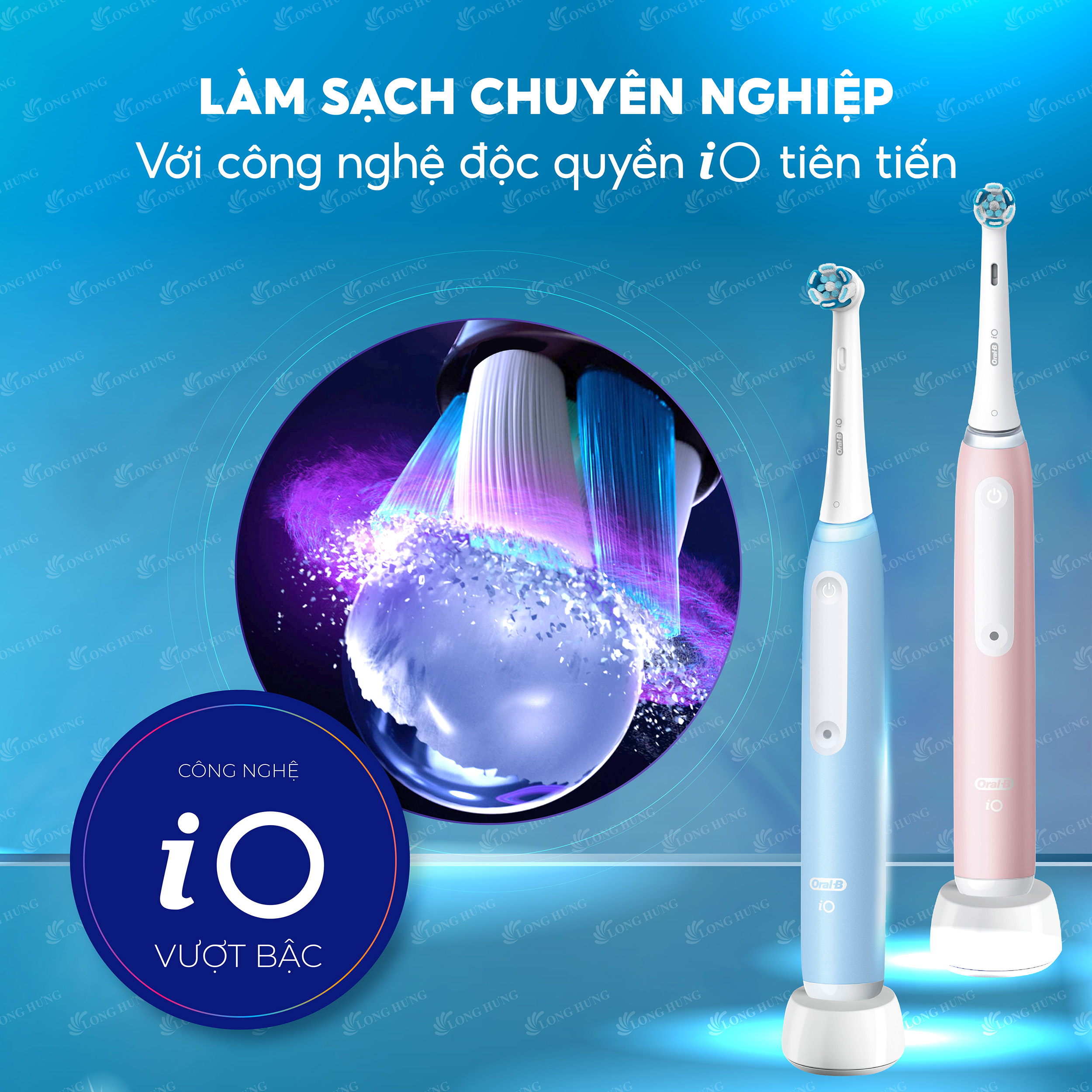 Bàn chải điện Oral-B iO 3 Series - Hàng chính hãng