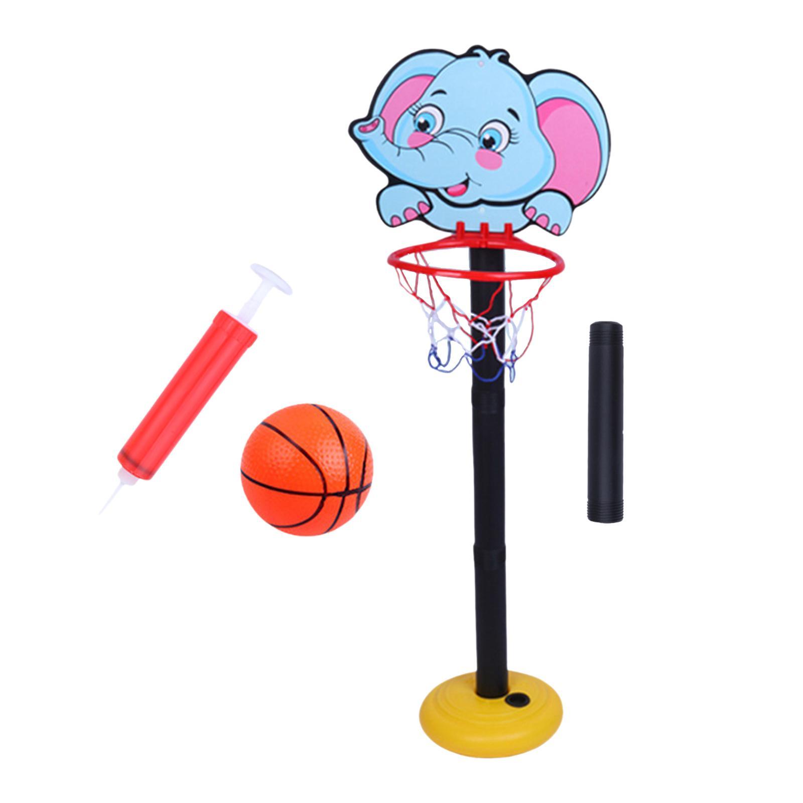 Portable Basketball Hoop Toys Outside Toys Adjustable Basketball Hoop Stand for Bedroom Garden