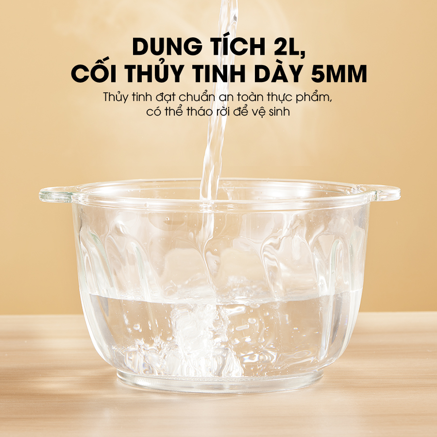 Máy Xay Thực Phẩm Samono SW-C300 2L Công Suất Lớn 350W Say Đa Năng Thịt Củ Tỏi Ớt Hàng Chính Hãng