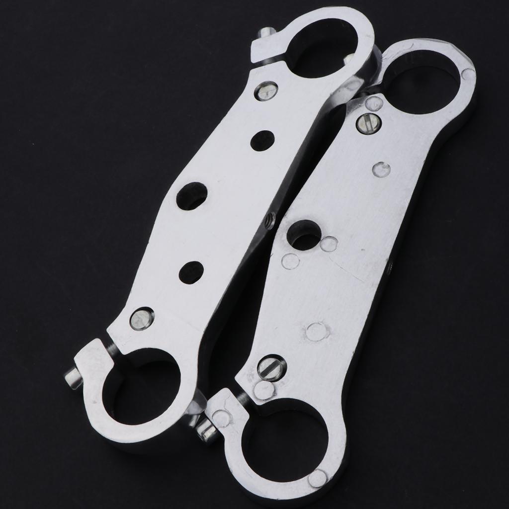 2X 2x 1'' Front Fork Top Triple Clamp Tree Upper