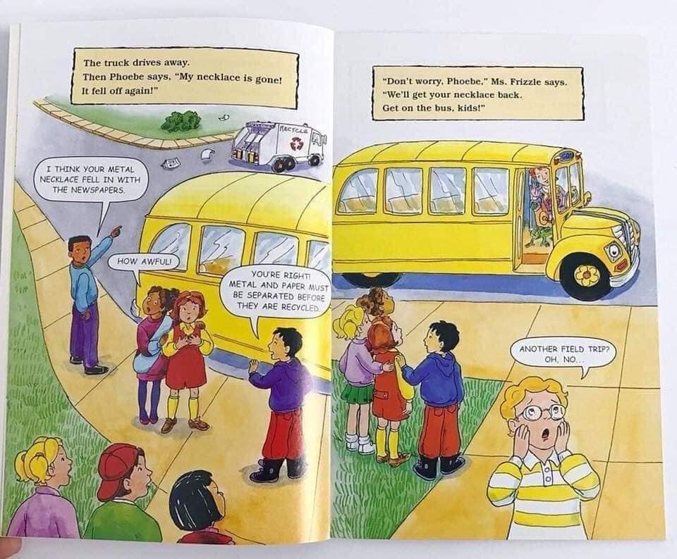 The Magic School Bus level 1 và level 2 -2 hộp 20Q