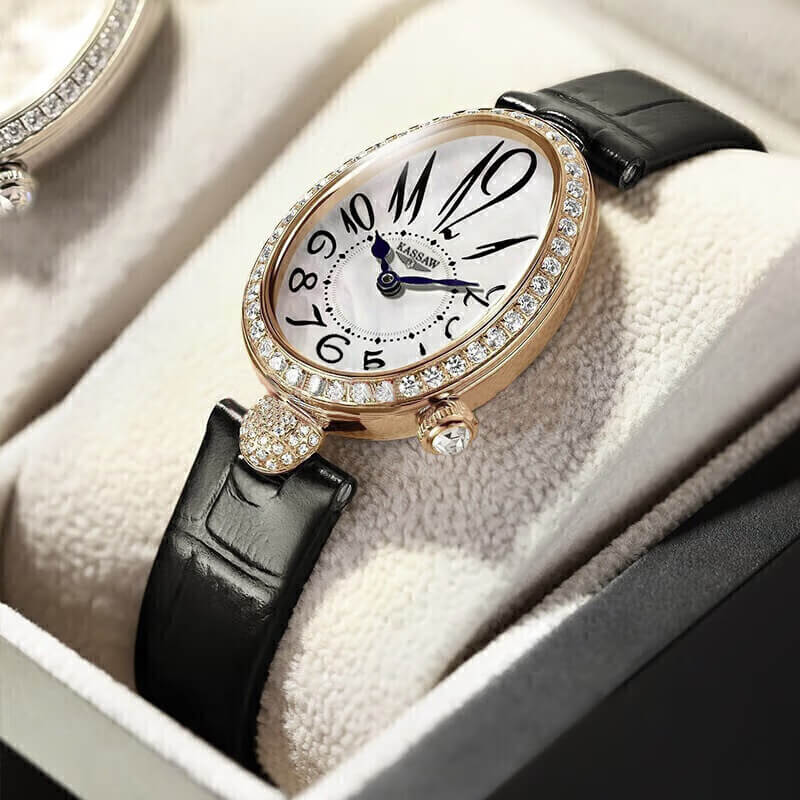 Đồng hồ nữ chính hãng KASSAW K825-2 chống nước,chống xước,kính sapphire ,100% hàng mới