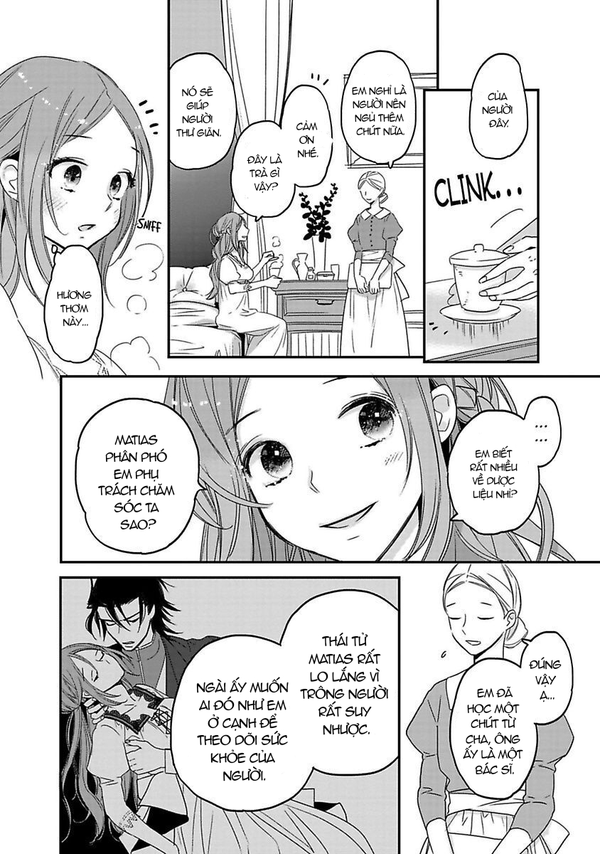 thái tử bạo chúa ở thế giới khác muốn cưới tôi ~ tên sói đen muốn cầu thân cô phù thủy tái sinh chapter 5.1 12