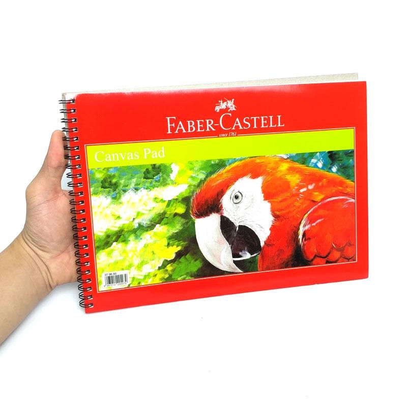 Tập Vẽ Canvas 280 Gram A4 - Faber-Castell 370650 (12 Tờ)