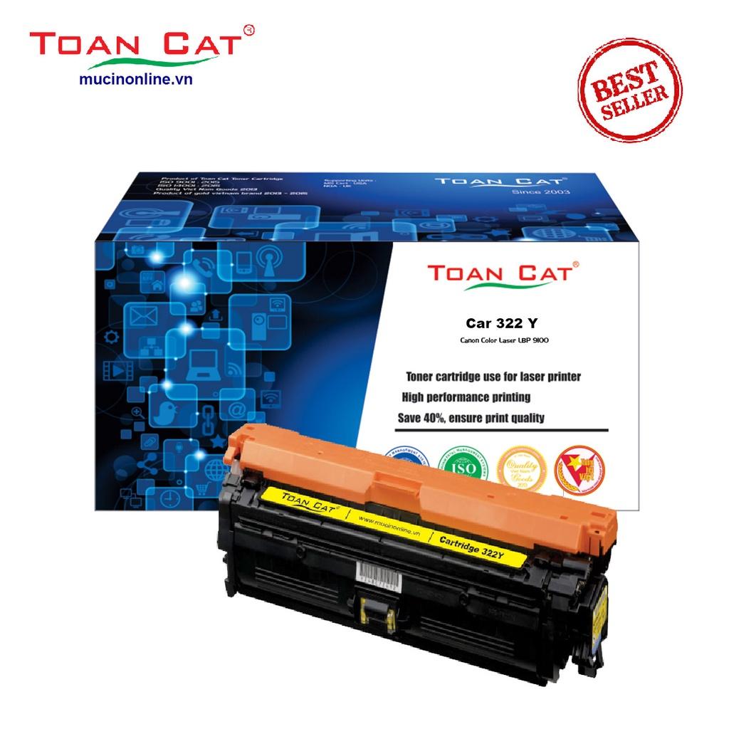 Hộp mực in Toàn Cát Cartridge 322 B/M/Y/C dùng cho máy in màu Canon Color LBP 9100 HÀNG CHÍNH HÃNG