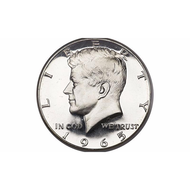 Đồng Xu Half Dollar Coin Bạc Làm Ảo Thuật, Sưu Tầm ,Đạo Cụ Biểu Diễn