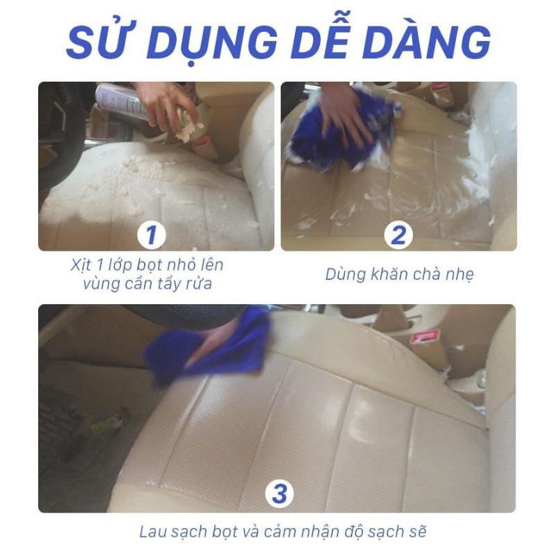 Khuyến mãi - DUNG DỊCH XỊT VỆ SINH NỘI THẤT XE LỐP XE